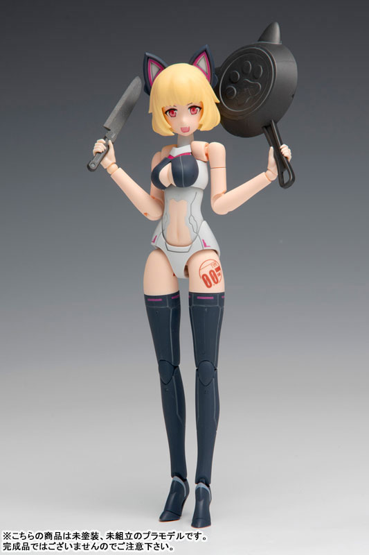 MULTI PURPOSE HUMANOID ROBOT C.A.T.-00 Plastic Model (WAVE)