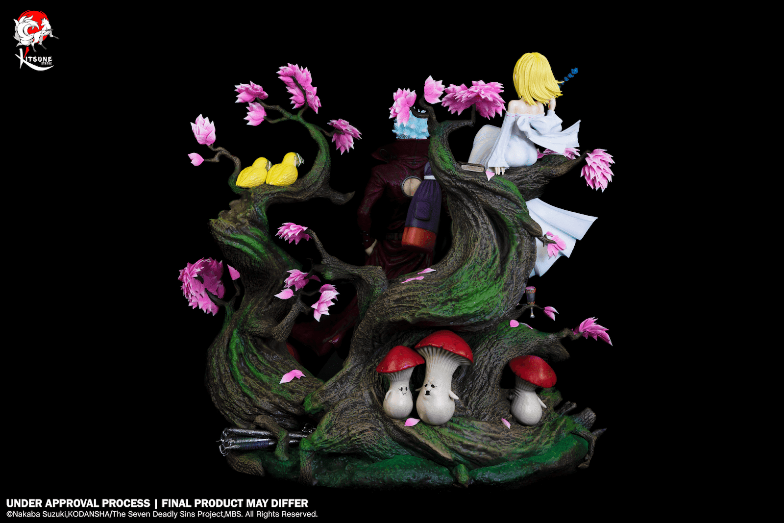 The Seven Deadly Sins - Ban and Elaine 1/6 (Kitsune Statue)