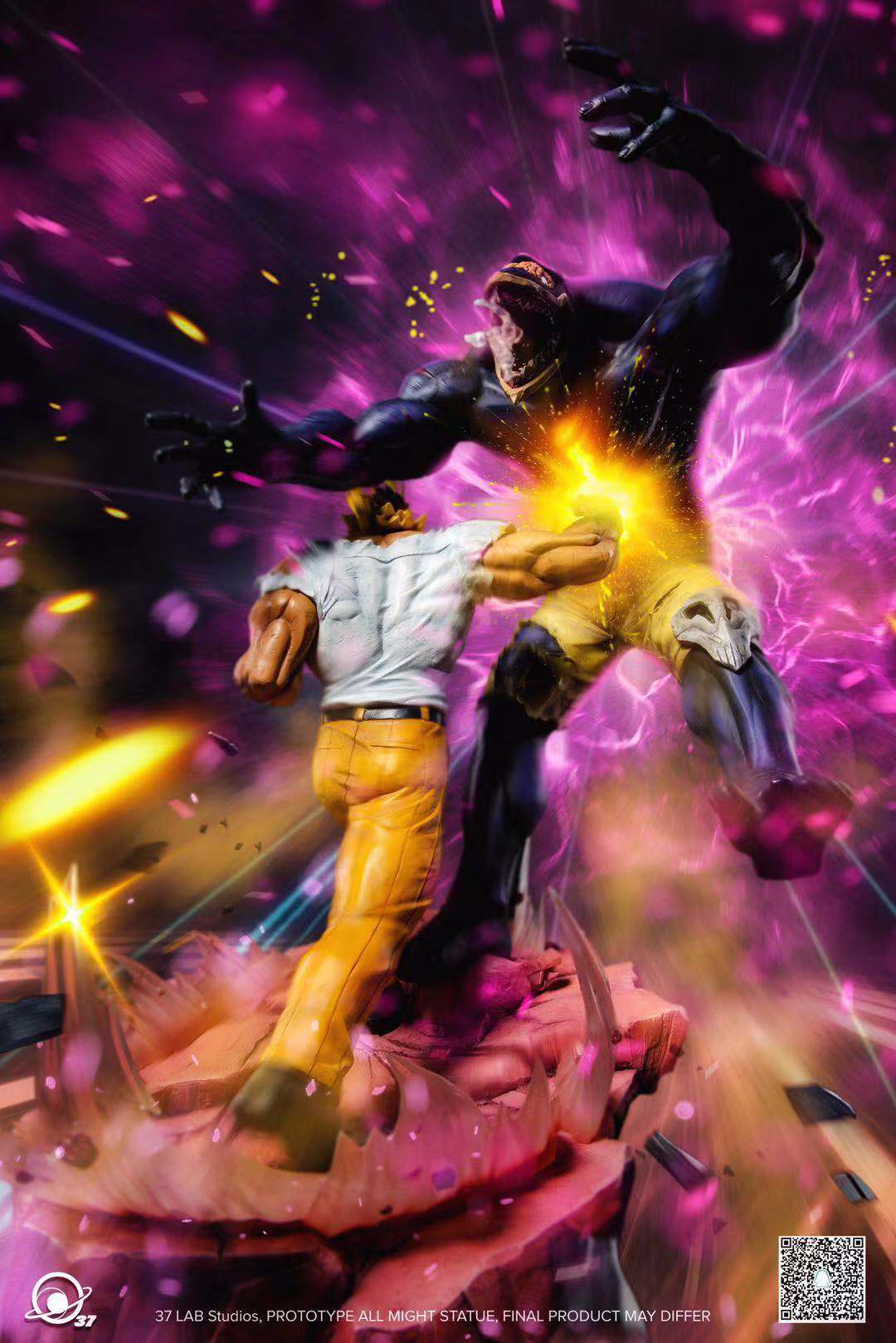 37 Lab My Hero Academy All Might vs Nomu