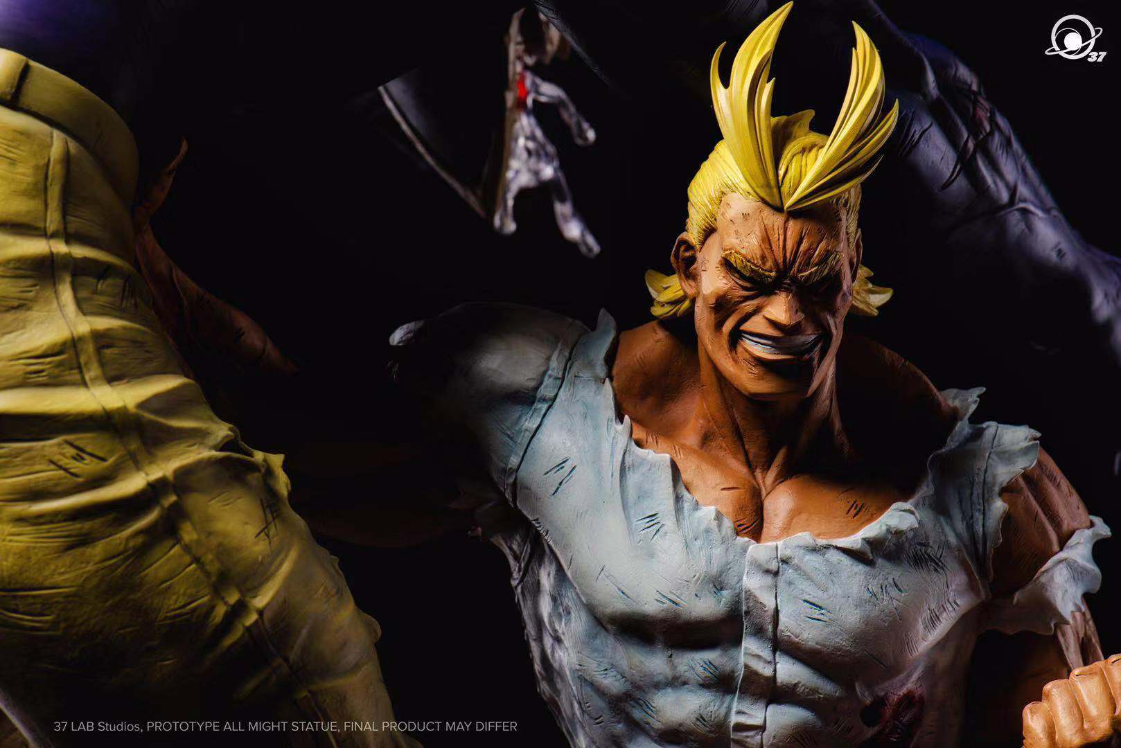 37 Lab My Hero Academy All Might vs Nomu