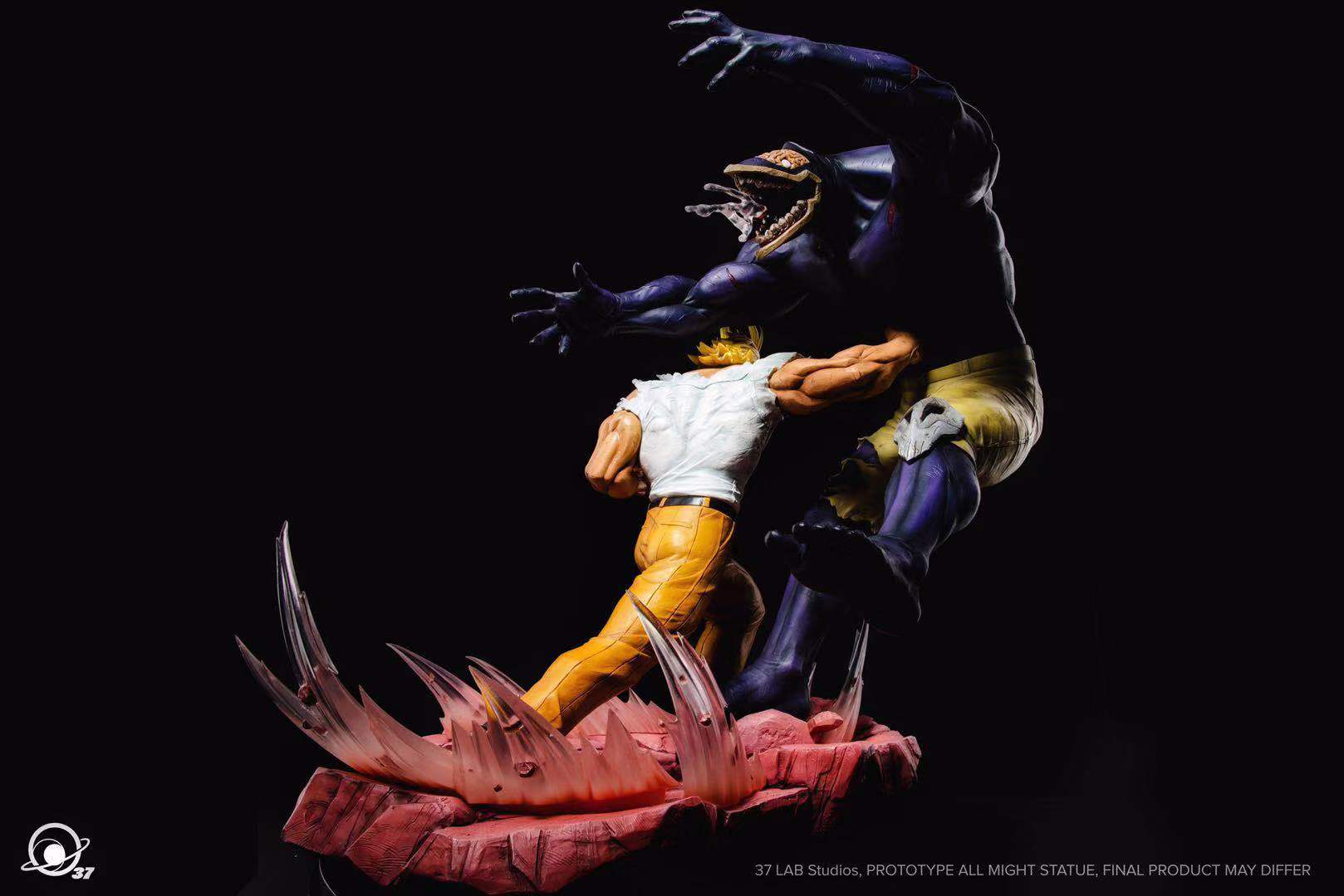 37 Lab My Hero Academy All Might vs Nomu