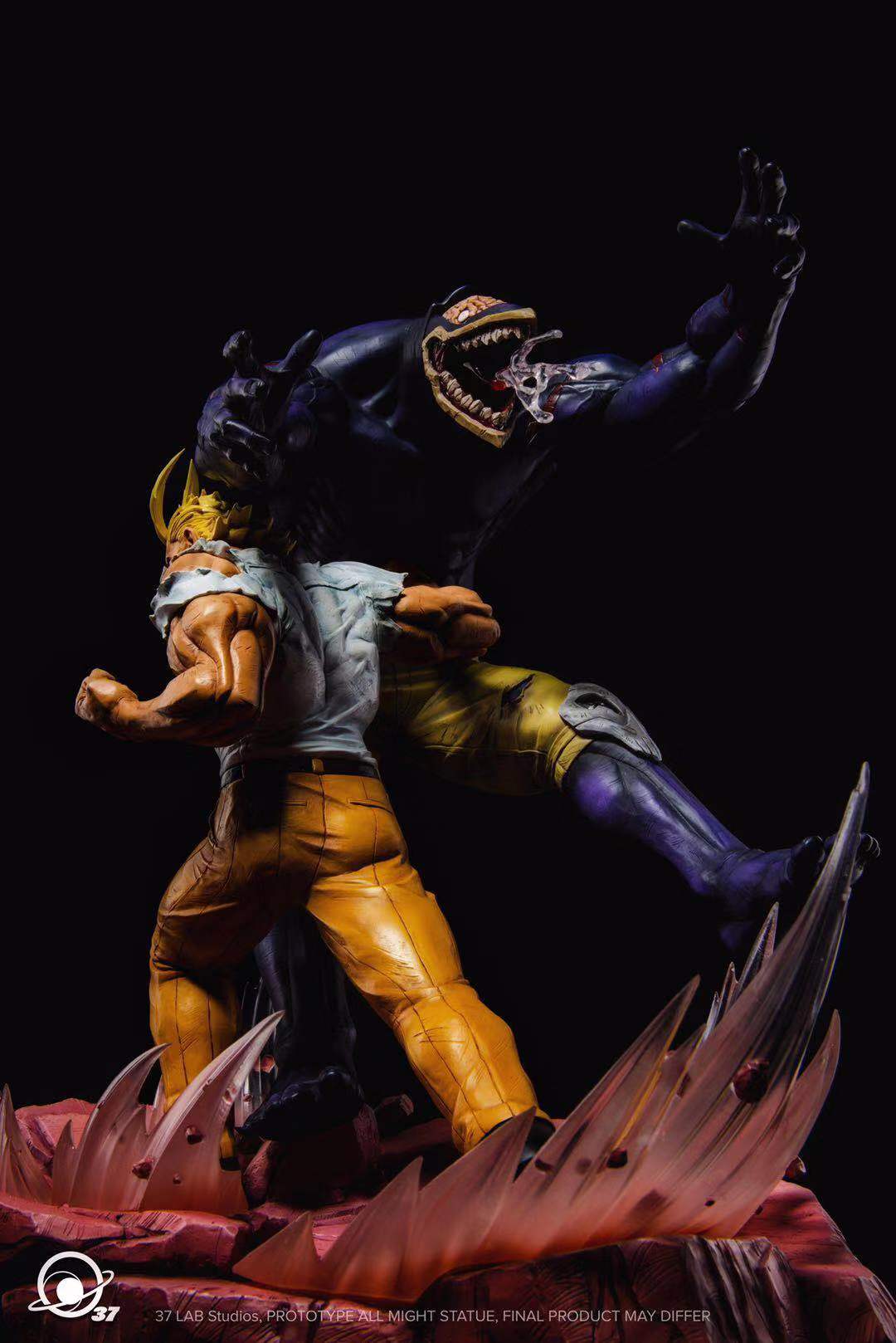 37 Lab My Hero Academy All Might vs Nomu