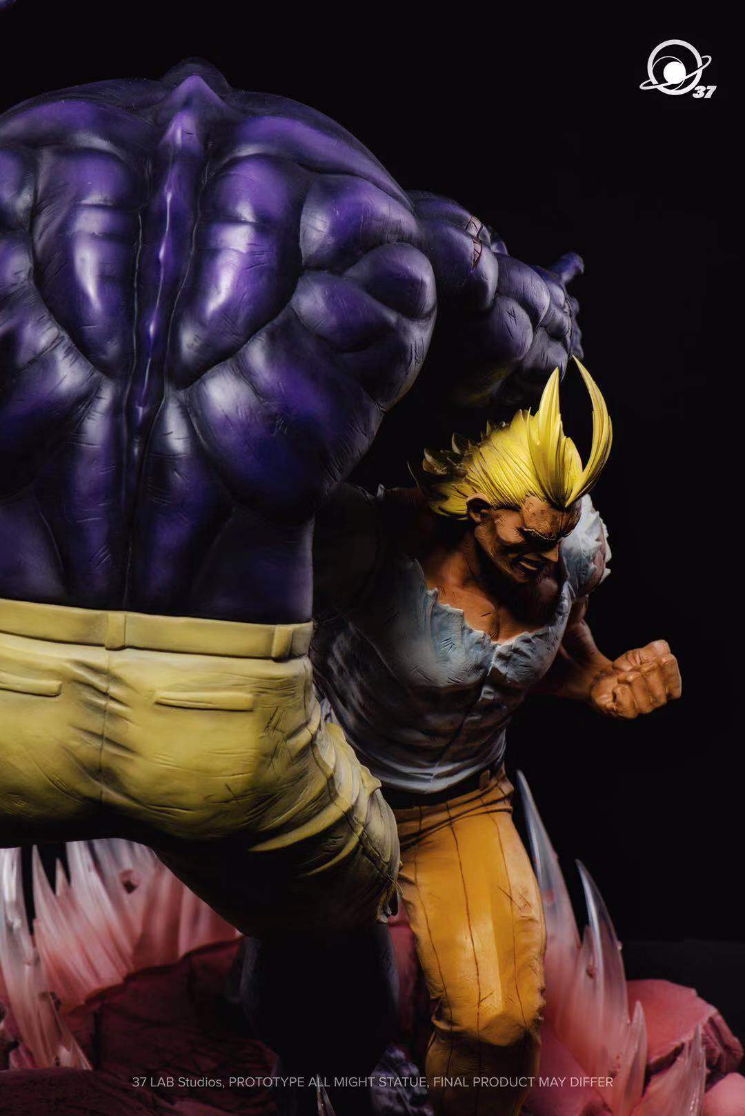 37 Lab My Hero Academy All Might vs Nomu