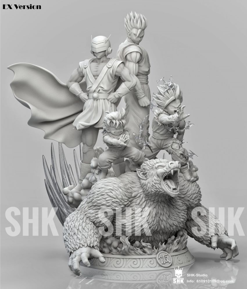 SHK Studio Dragonball DBZ 1/6 Gohan Lifetime series