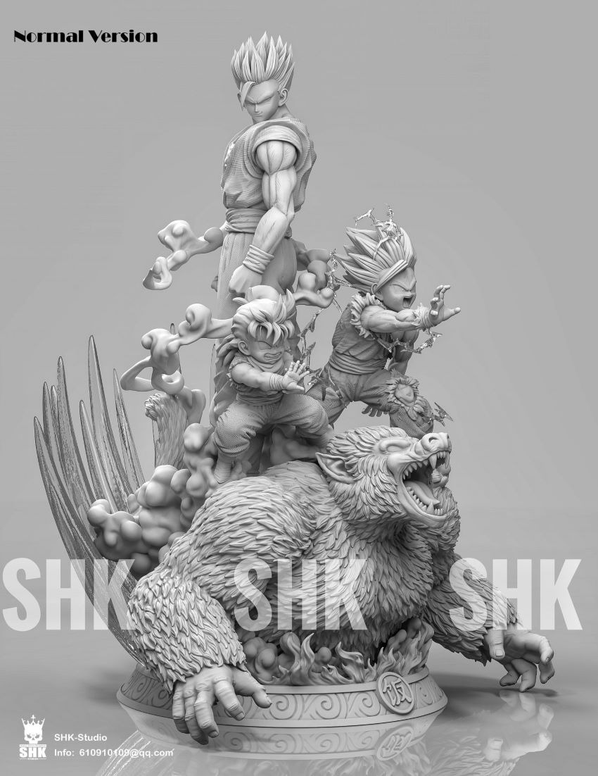 SHK Studio Dragonball DBZ 1/6 Gohan Lifetime series