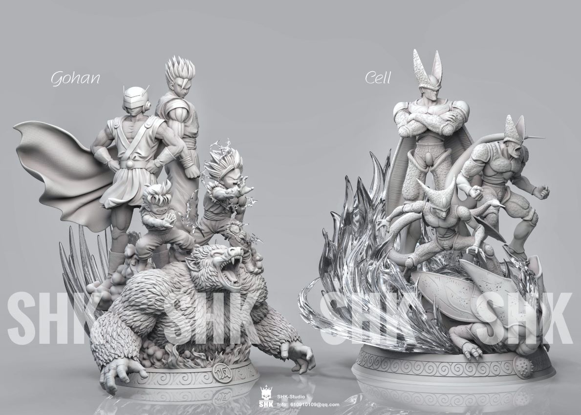 SHK Studio Dragonball DBZ 1/6 Gohan Lifetime series