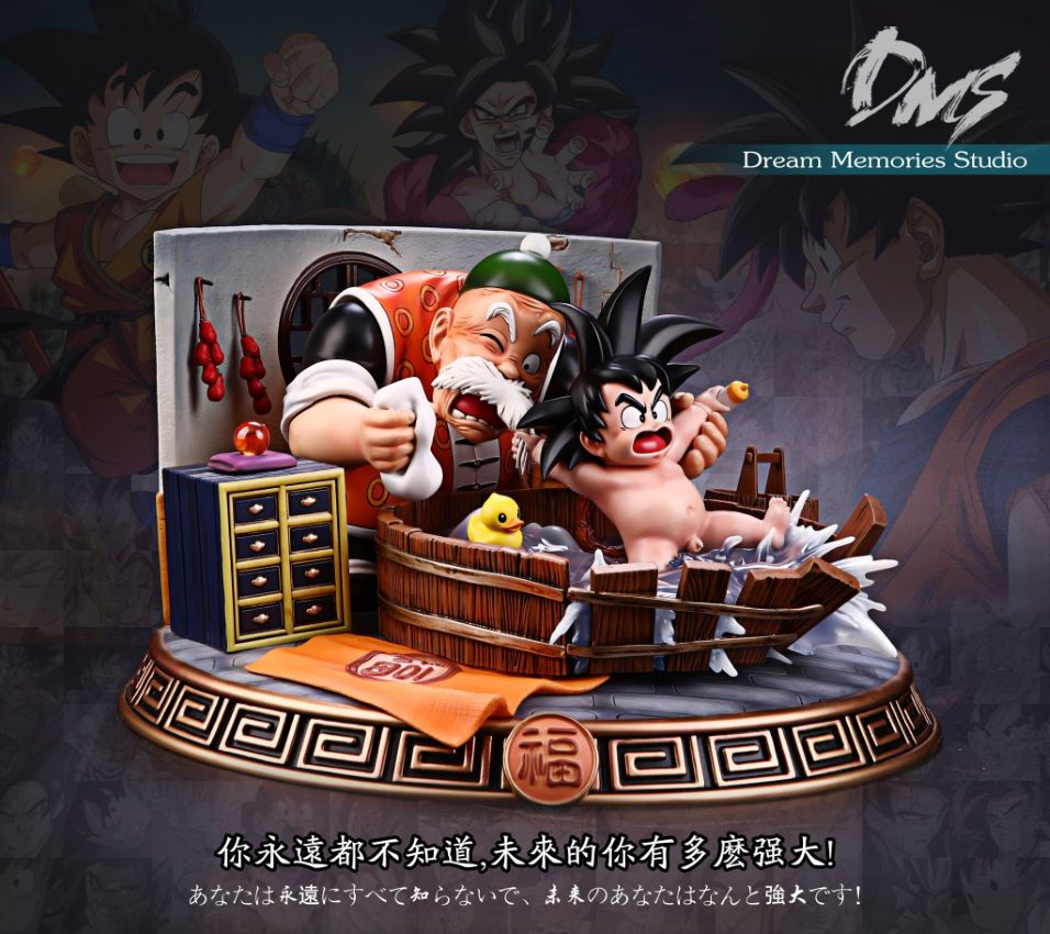 DMS Studio 1/6 Dragonball Grandpa Gohan and Kid Goku