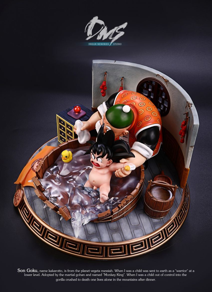 DMS Studio 1/6 Dragonball Grandpa Gohan and Kid Goku