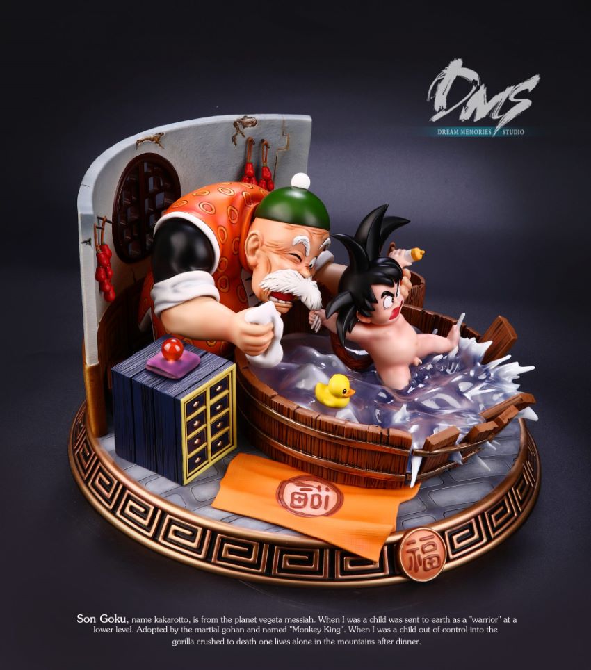DMS Studio 1/6 Dragonball Grandpa Gohan and Kid Goku
