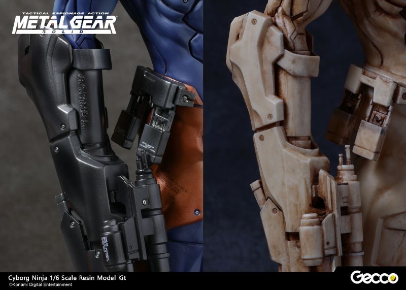 METAL GEAR SOLID, Cyborg Ninja 1/6 Scale Resin Model Kit