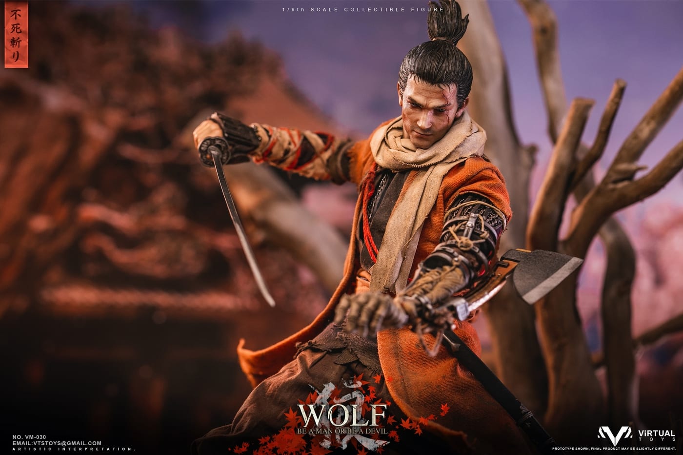 The Wolf of Ashina (Sekiro) 1:6 Scale Figure – Normal Edition