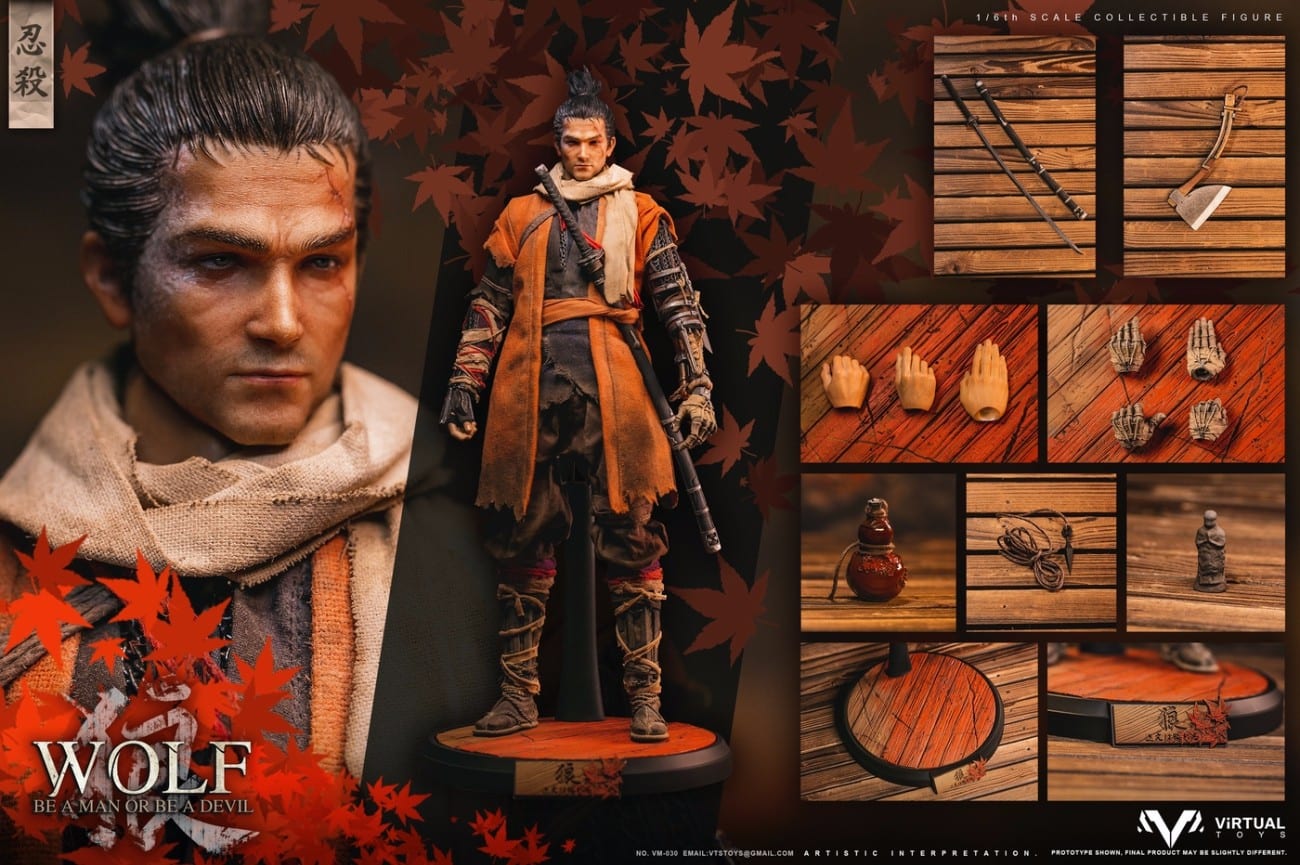 The Wolf of Ashina (Sekiro) 1:6 Scale Figure – Normal Edition