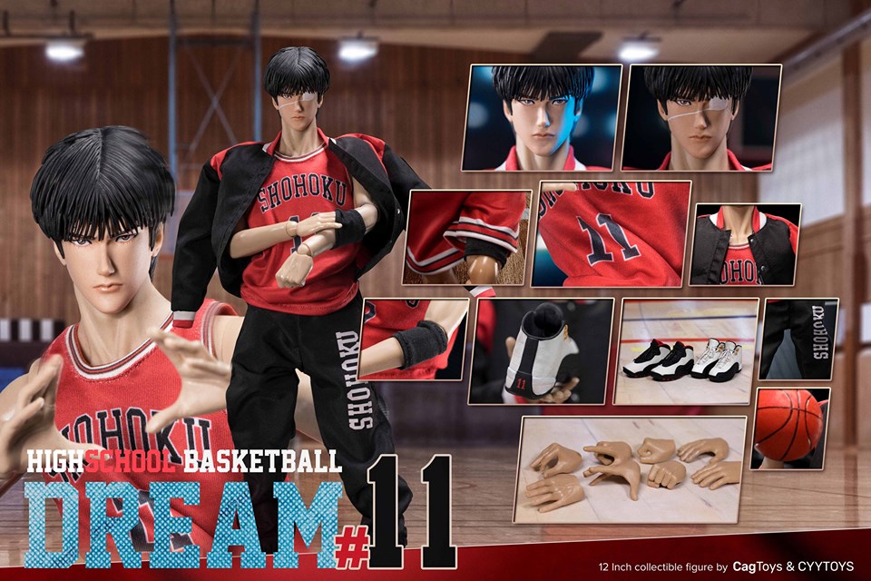 Rukawa Kaede Dream11 1/6 Slam Dunk ( CagToys & CYYTOYS )