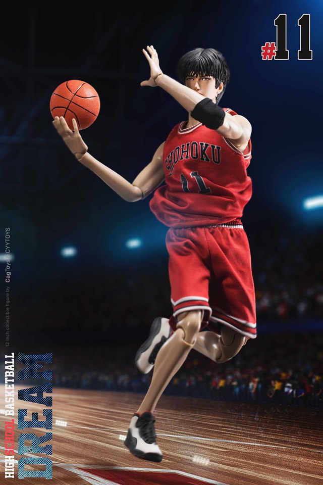 Rukawa Kaede Dream11 1/6 Slam Dunk ( CagToys & CYYTOYS )
