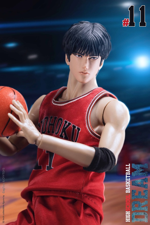 Rukawa Kaede Dream11 1/6 Slam Dunk ( CagToys & CYYTOYS )