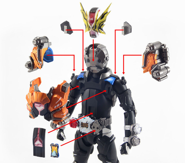 SHFiguarts Kamen Rider ZI-O Kamen Rider GEIZ REVIVE Real Savior Set