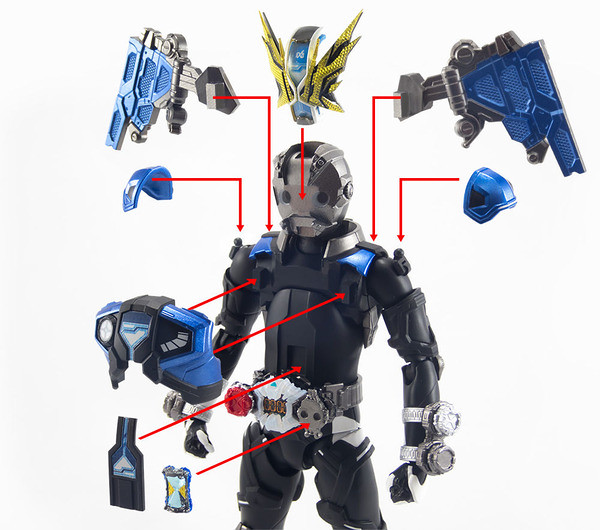 SHFiguarts Kamen Rider ZI-O Kamen Rider GEIZ REVIVE Real Savior Set