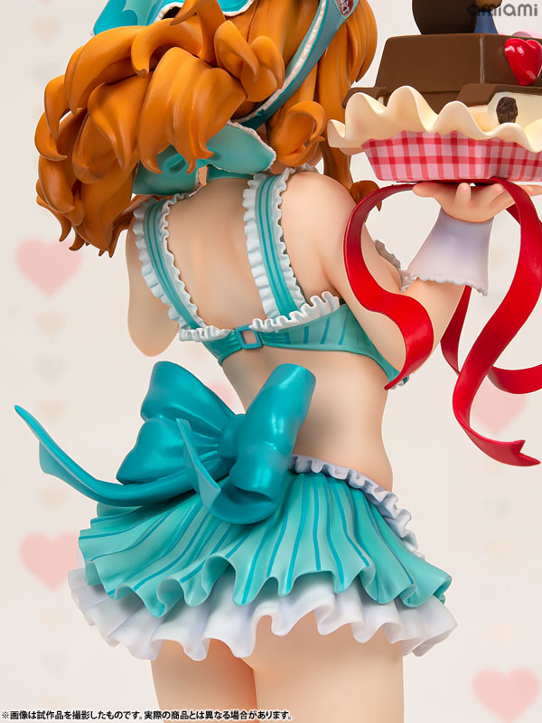 DreamTech Girls und Panzer Saori Takebe [Valentine Apron] 1/7 Complete Figure (WAVE)