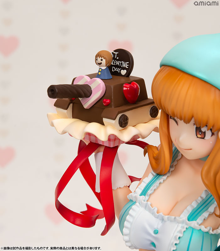 DreamTech Girls und Panzer Saori Takebe [Valentine Apron] 1/7 Complete Figure (WAVE)