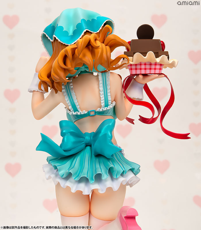 DreamTech Girls und Panzer Saori Takebe [Valentine Apron] 1/7 Complete Figure (WAVE)