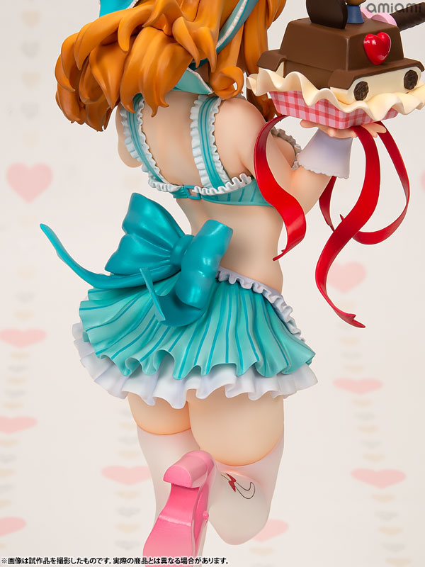 DreamTech Girls und Panzer Saori Takebe [Valentine Apron] 1/7 Complete Figure (WAVE)