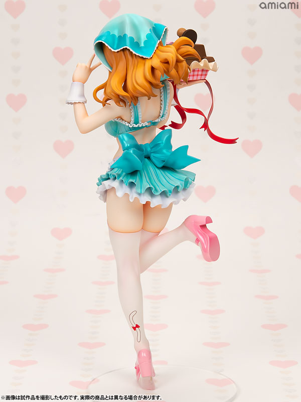 DreamTech Girls und Panzer Saori Takebe [Valentine Apron] 1/7 Complete Figure (WAVE)