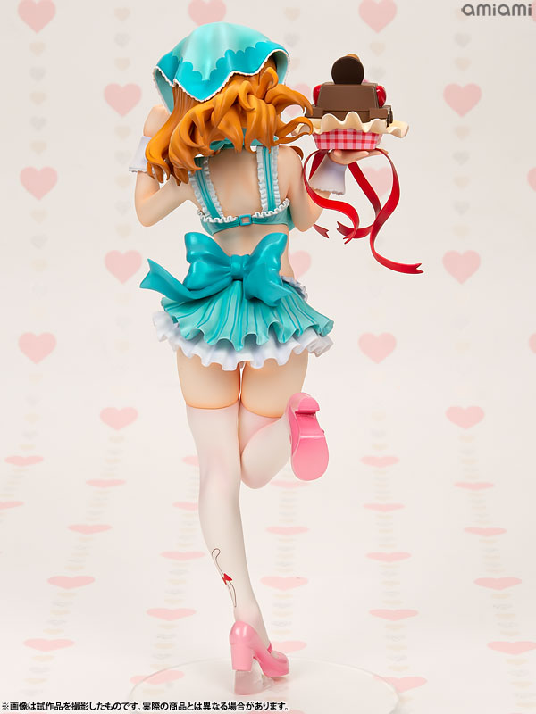 DreamTech Girls und Panzer Saori Takebe [Valentine Apron] 1/7 Complete Figure (WAVE)