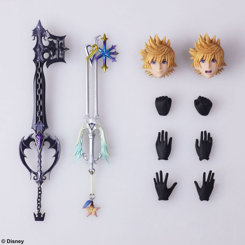 KINGDOM HEARTS III BRING ARTS Roxas Action Figure