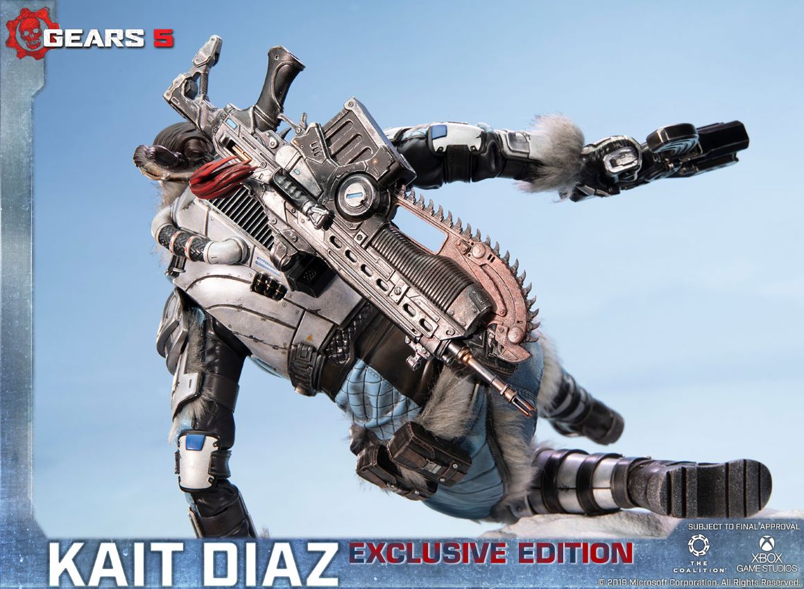 Gear 5 - Kait Diaz Resin Statue (First 4 Figures)
