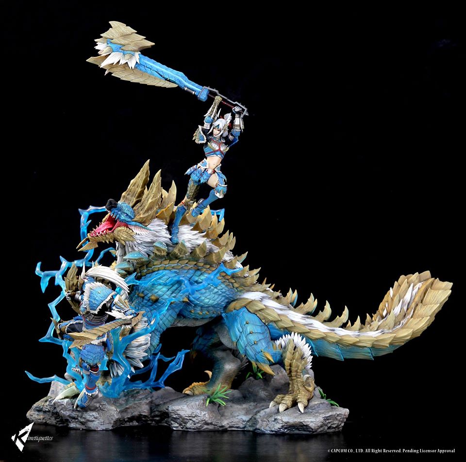 Kinetiquettes: Monster Hunter Zinogre Set