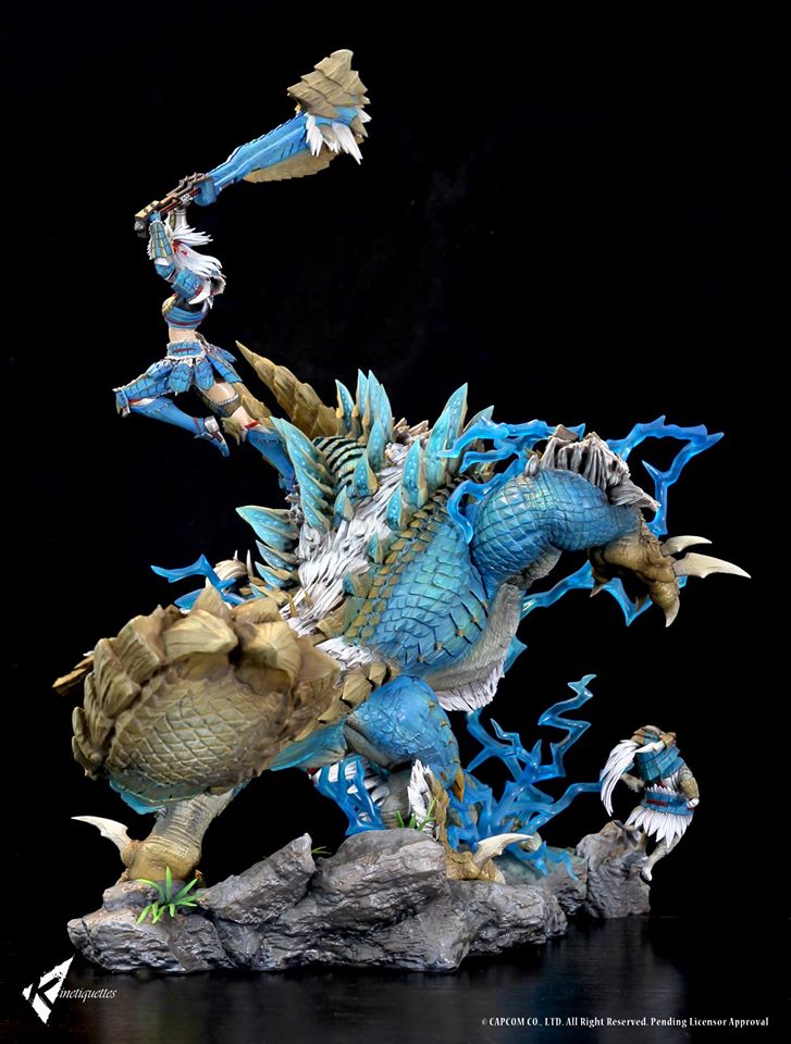 Kinetiquettes: Monster Hunter Zinogre Set