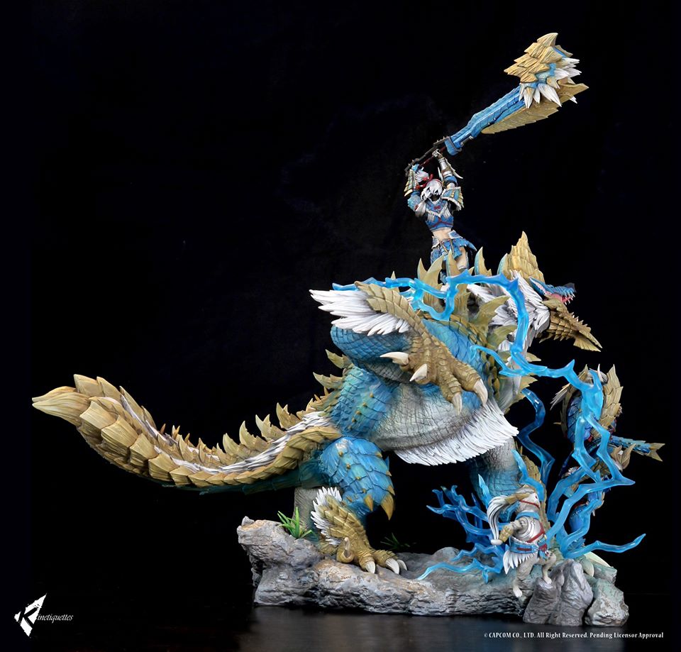 Kinetiquettes: Monster Hunter Zinogre Set