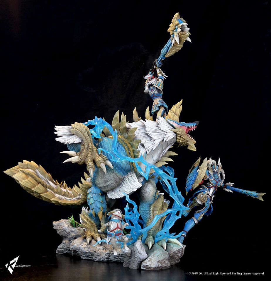Kinetiquettes: Monster Hunter Zinogre Set