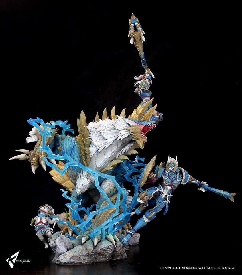 Kinetiquettes: Monster Hunter Zinogre Set