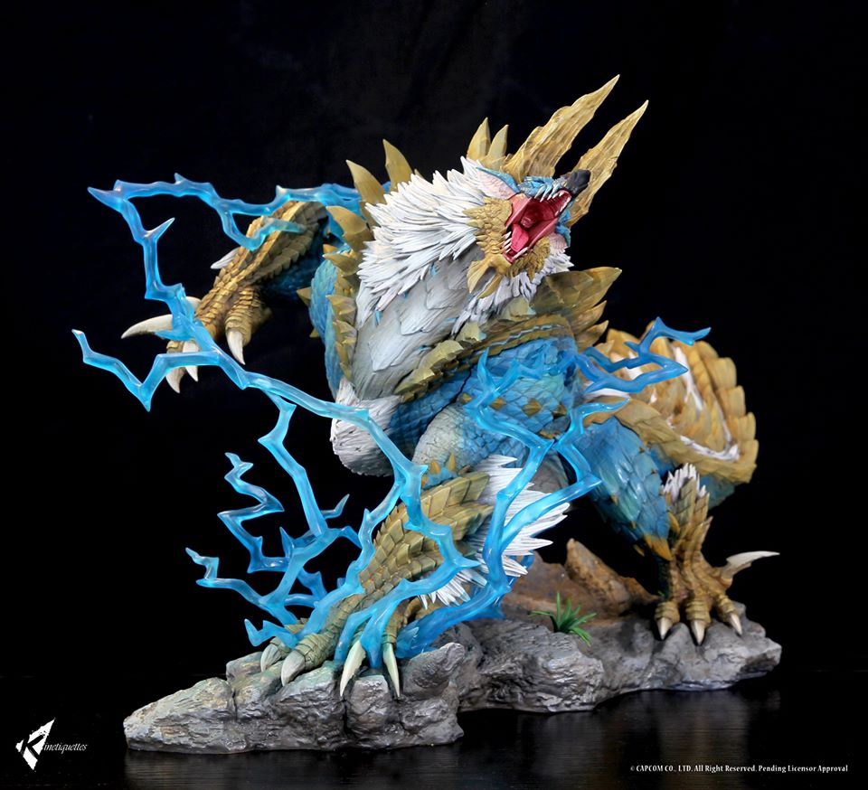 Kinetiquettes: Monster Hunter Zinogre Set
