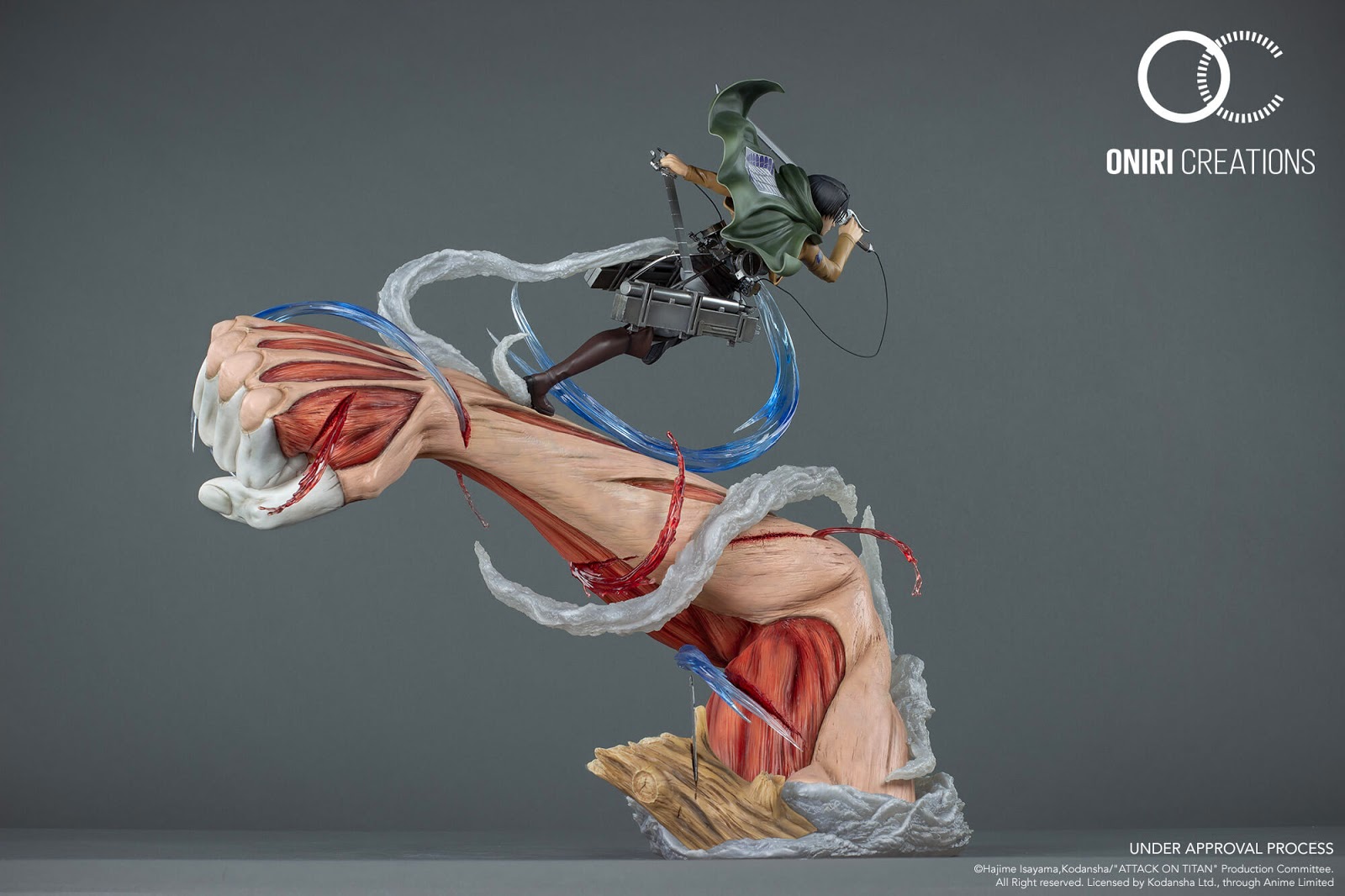 LEVI VS FEMALE TITAN