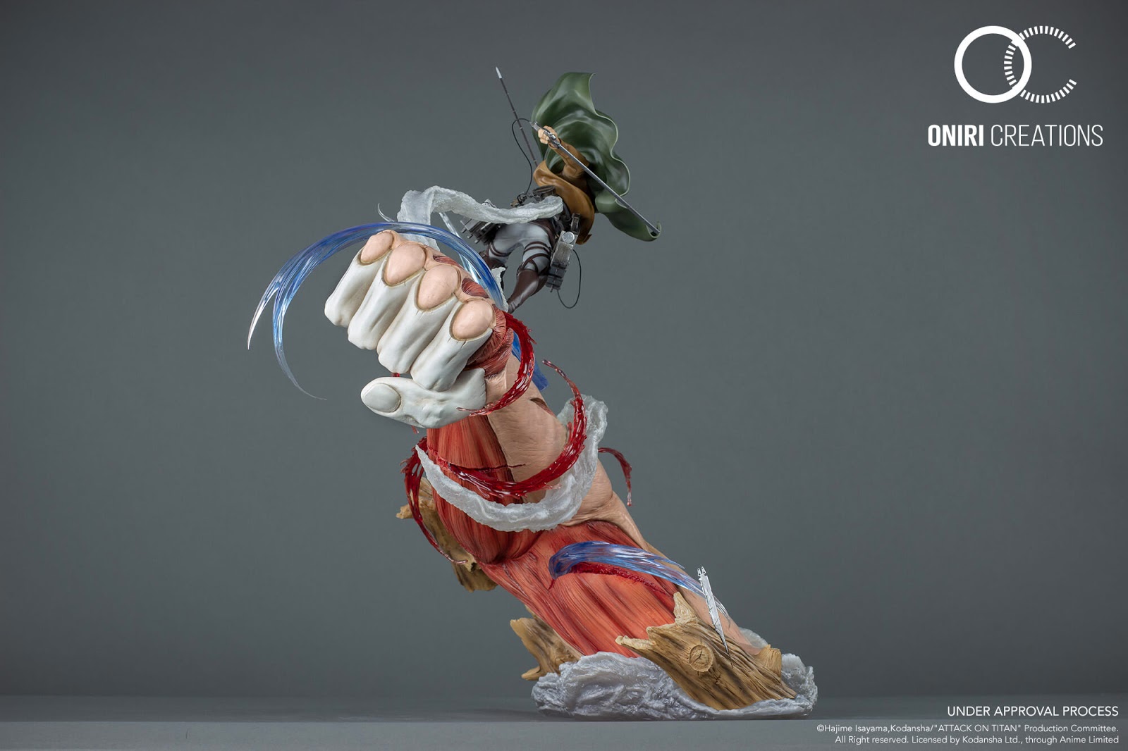 LEVI VS FEMALE TITAN