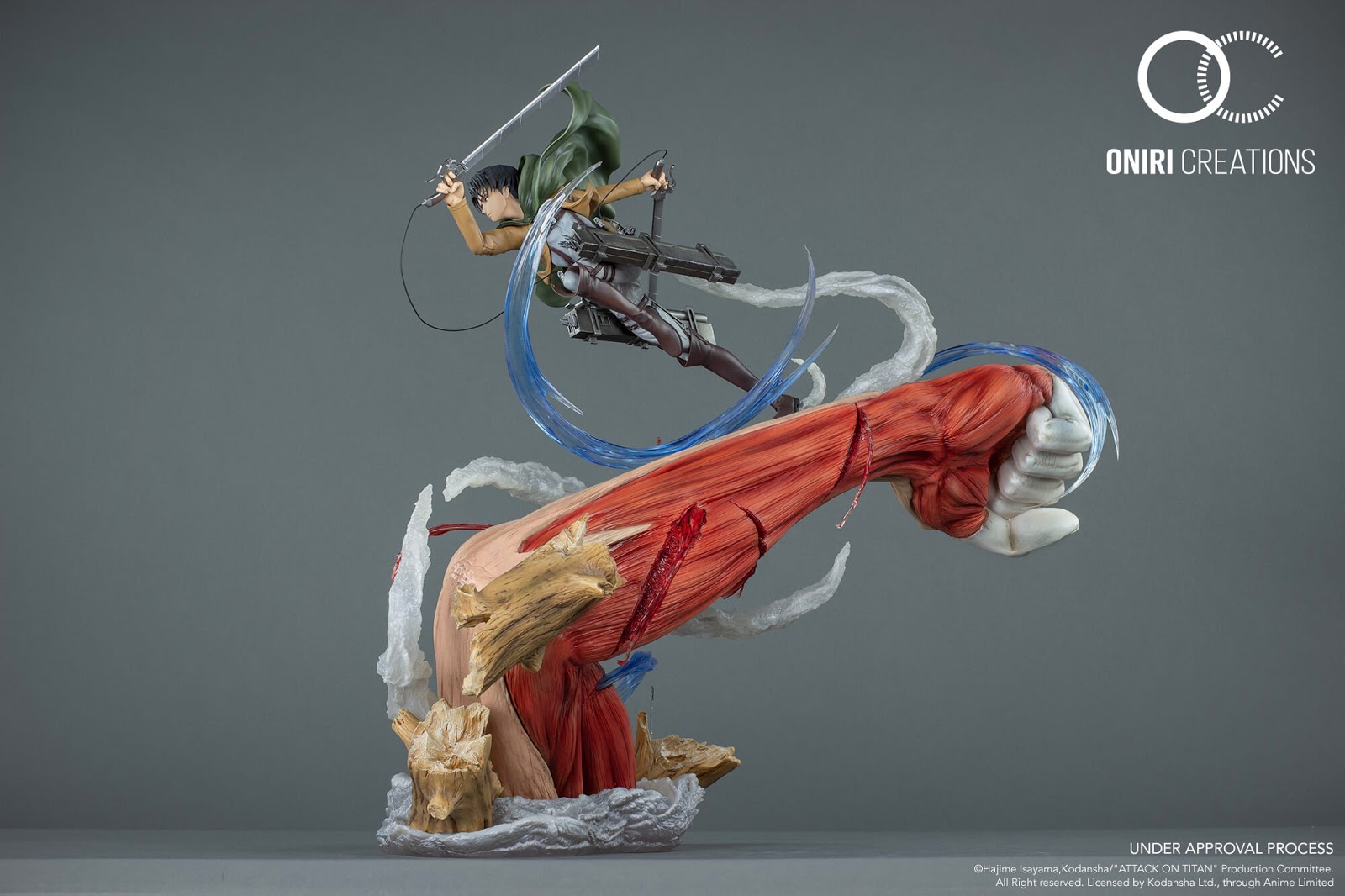 LEVI VS FEMALE TITAN