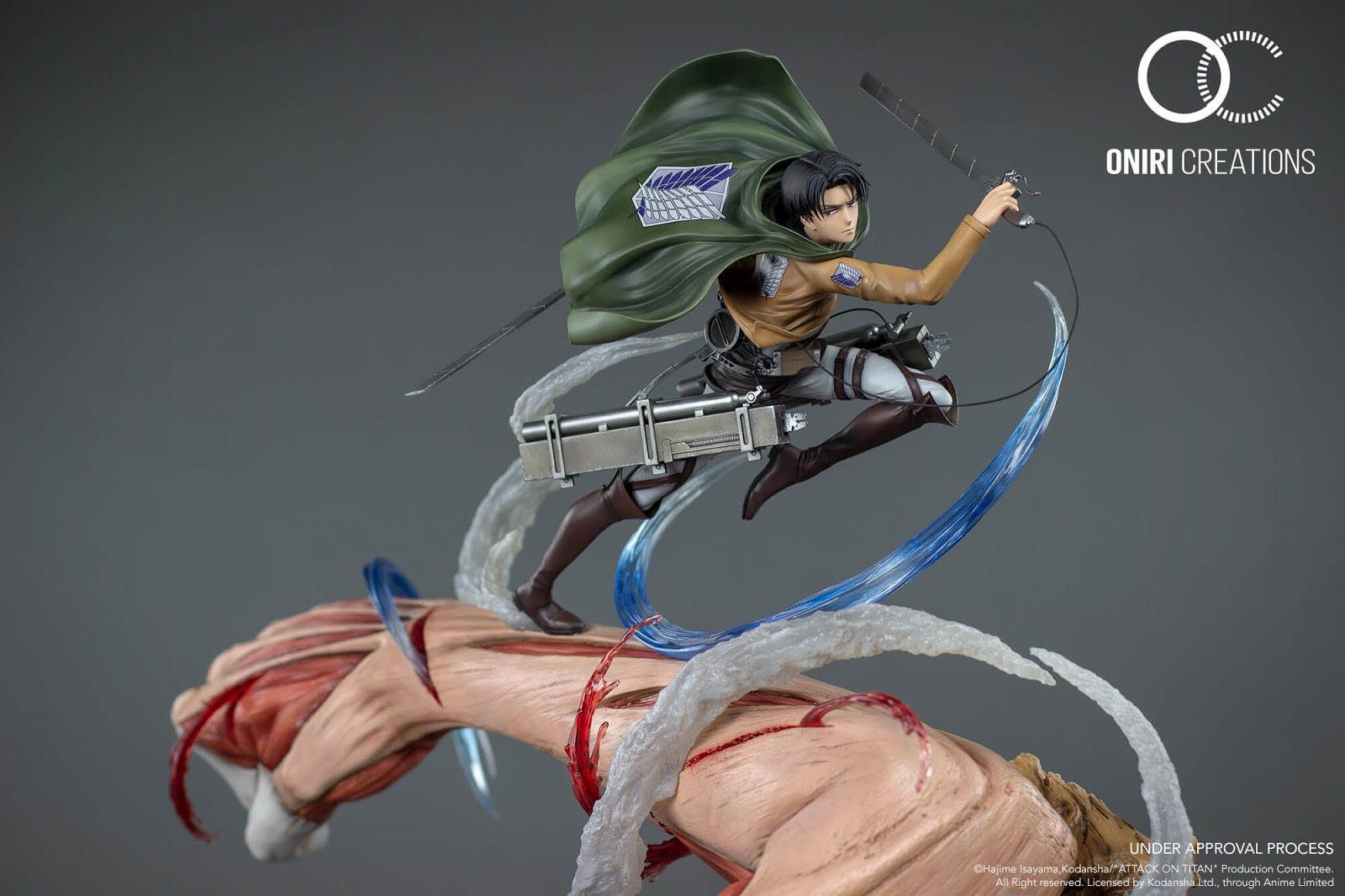 LEVI VS FEMALE TITAN