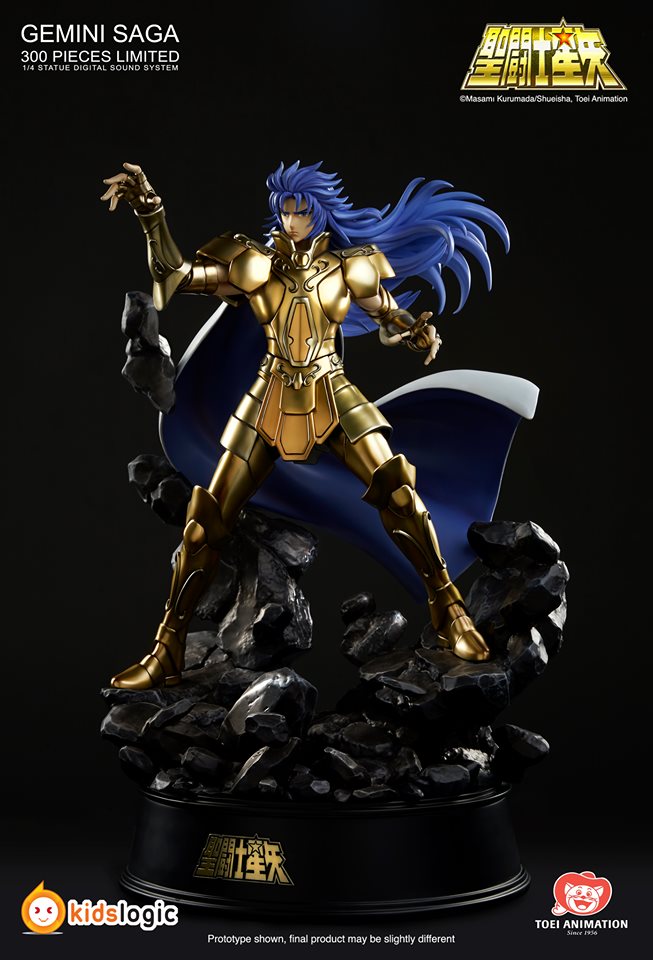 Gemini Saga Statue