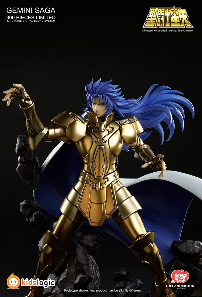 Gemini Saga Statue