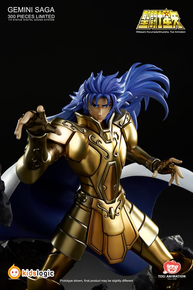 Gemini Saga Statue