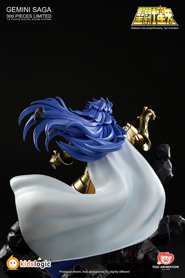 Gemini Saga Statue