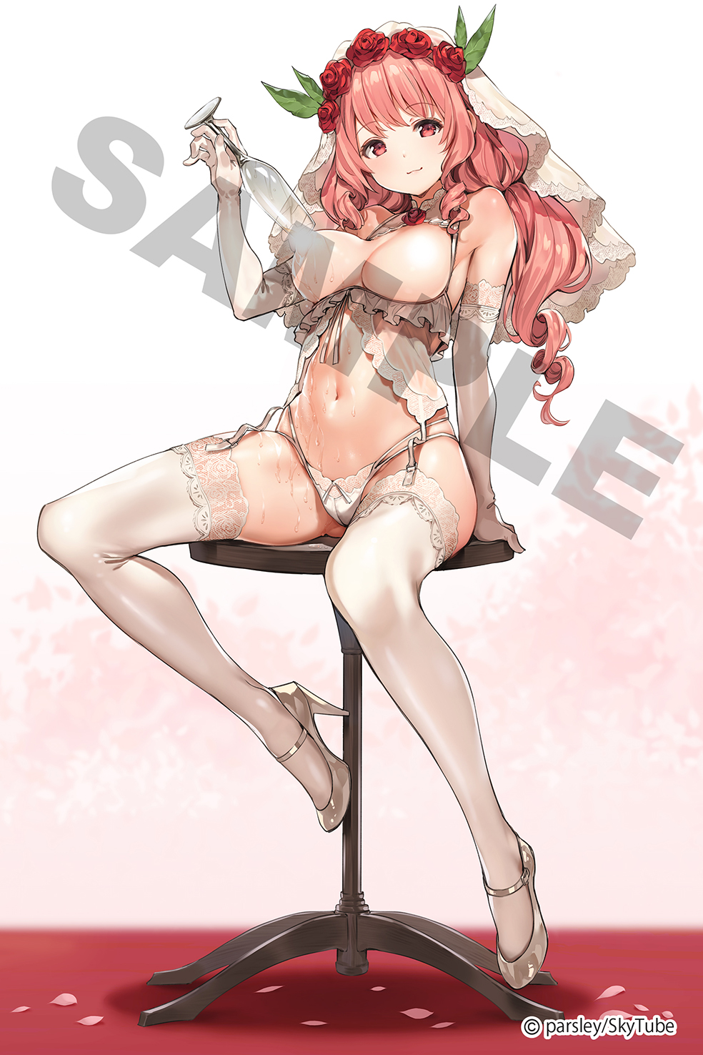 Shizuku Kamino illustration by Paseri 1/6 (SkyTube)