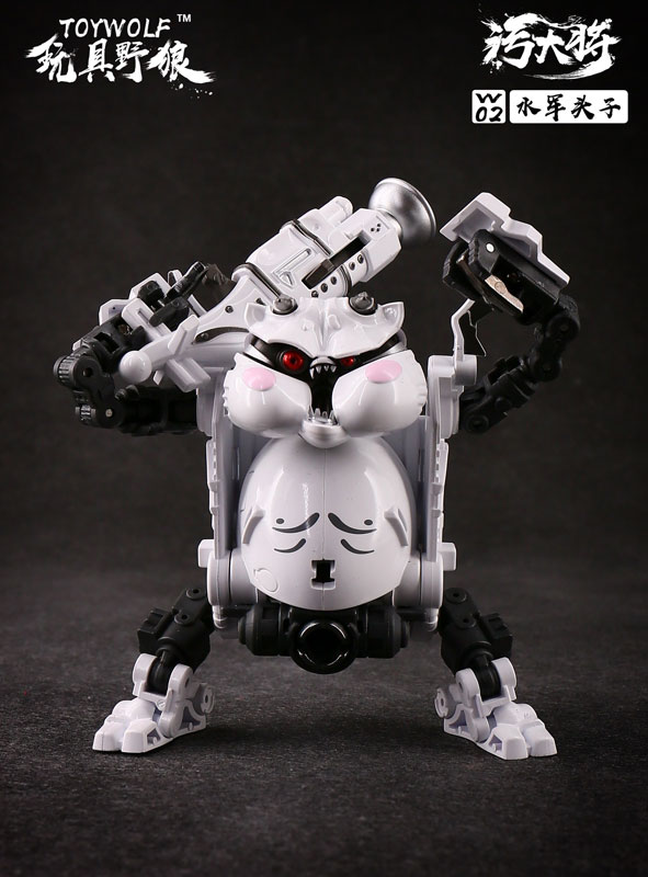 Kegare Shougun Suigun Leader 1/12 Scale Transforming Toy (Toy Wolf)