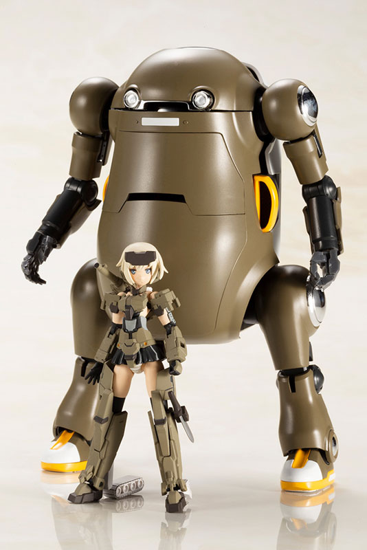 Frame Arms Girl Hand Scale Gourai with 20 Mechatro WeGo (Brown) Kotobukiya