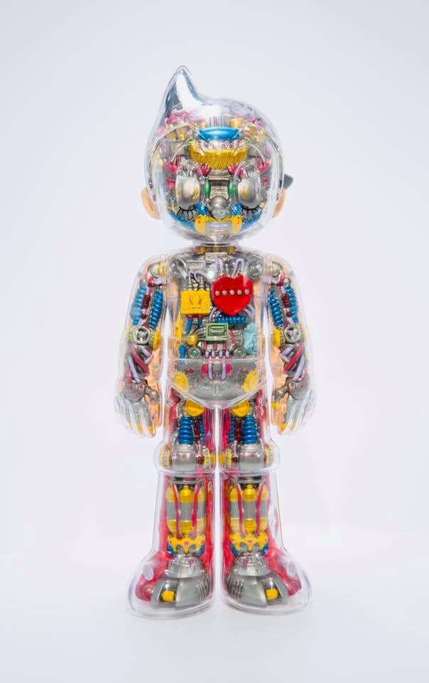 Astro Boy Mechanical Clear Version (Alloy PVC Figure)