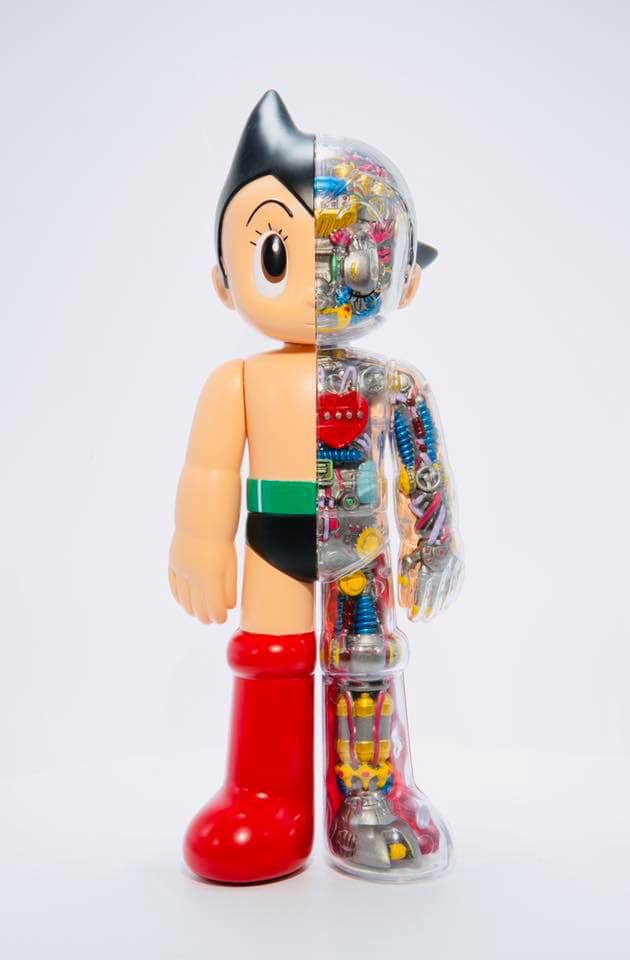 Astro Boy Mechanical Clear Version (Alloy PVC Figure)