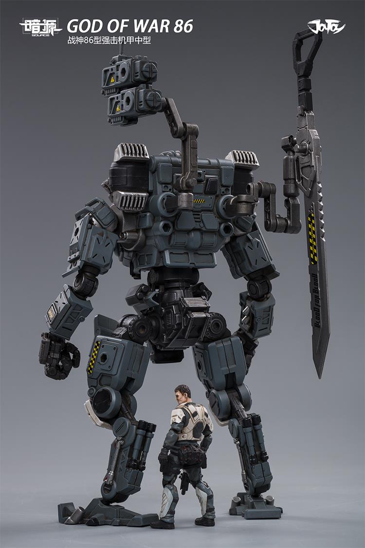 JOYTOY 5192123 1/25 God of War 86 (Grey) with Soldier