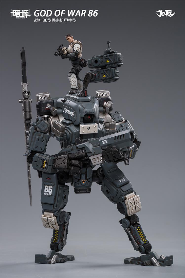 JOYTOY 5192123 1/25 God of War 86 (Grey) with Soldier